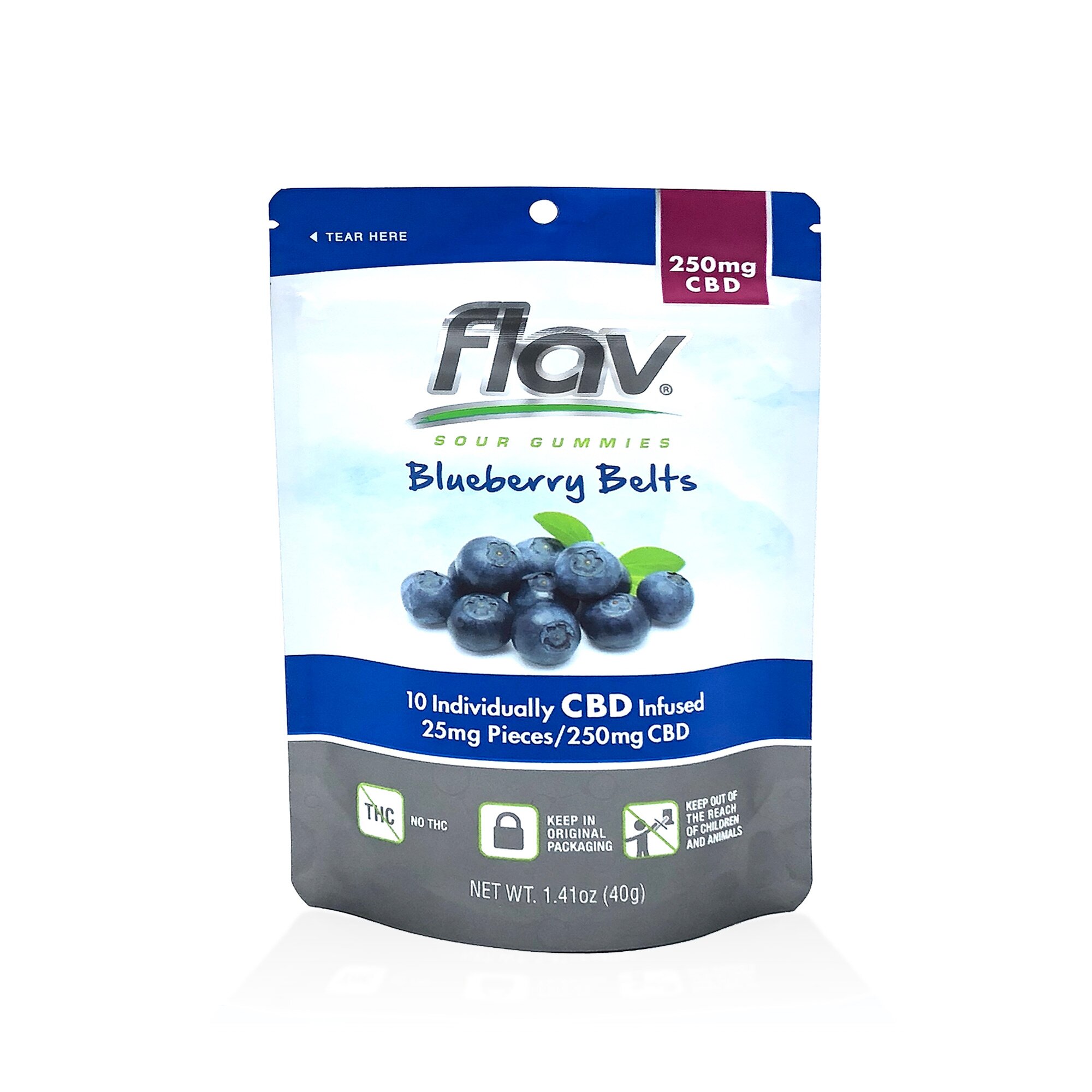CBD Blueberry Belts 250mg | Flavcbd