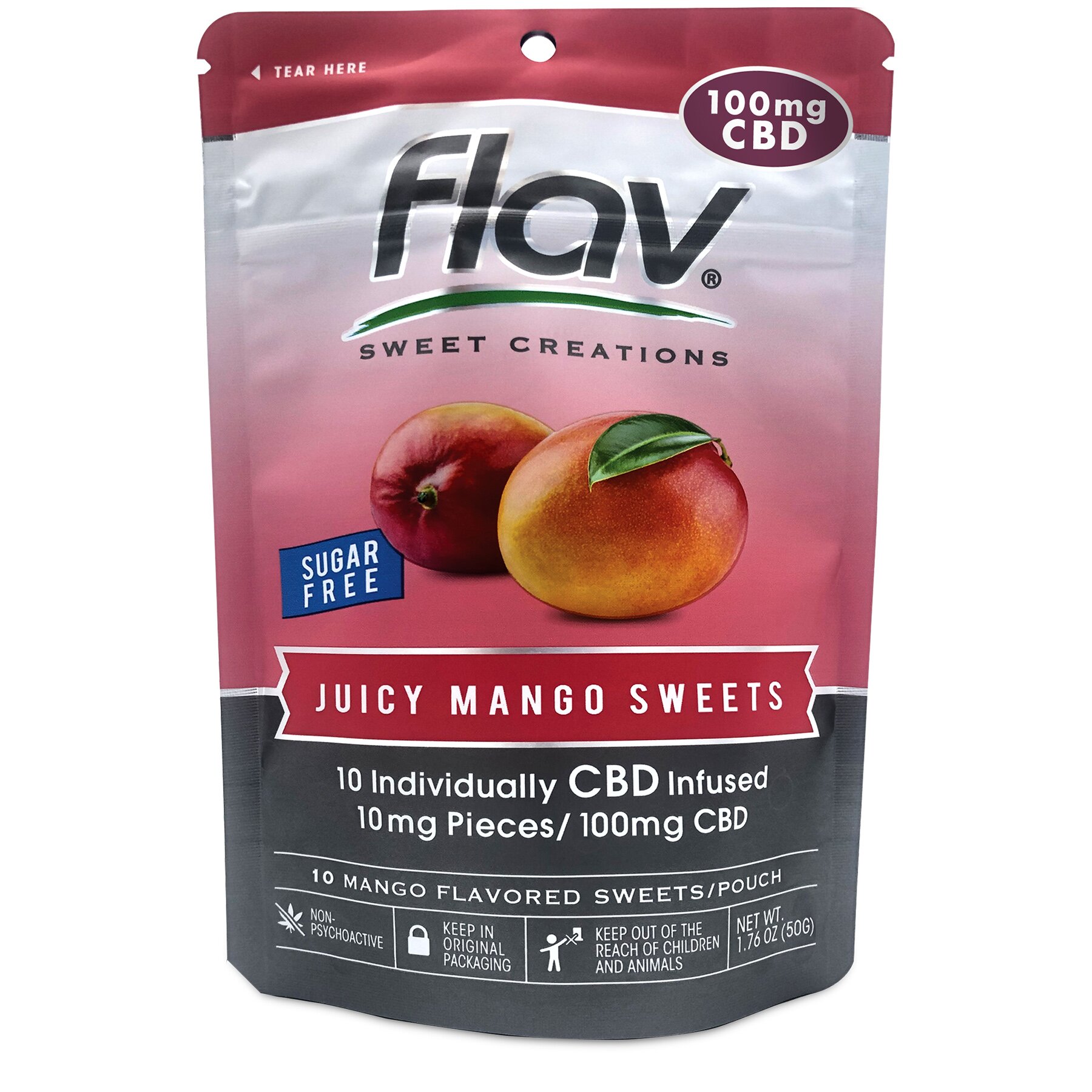 Juicy Mango (Sugar Free) 100mg | Flavcbd